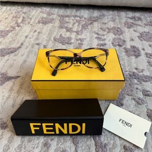 Fendi Tortoise Shell Glasses